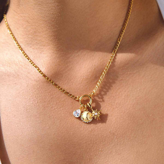 Sports Ball Enamel Necklace Collection