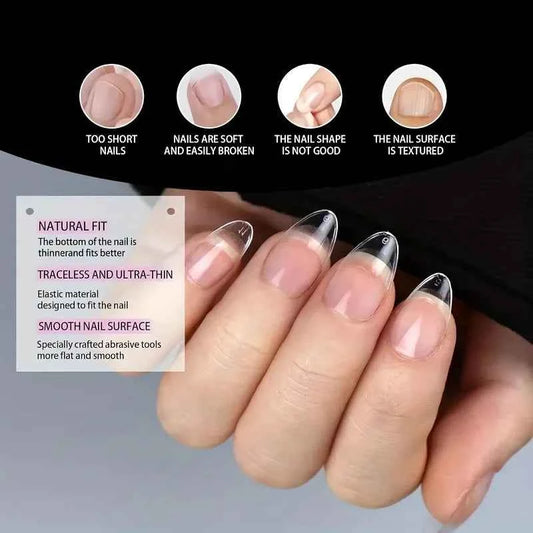Professional Soft Gel Nail Tips - 120Pcs for DIY Extensions
