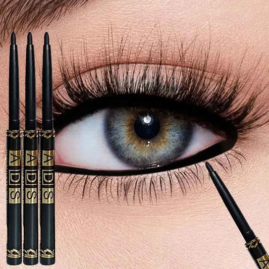 Bold Black Eyeliner Pencils – Waterproof & Smudge-Proof Set