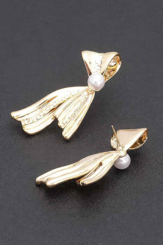 Metal Vintage Stud Earring