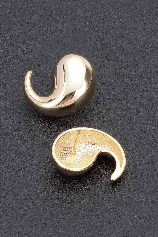 Metal Vintage Stud Earring