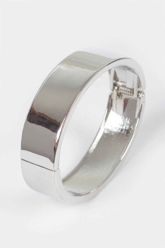 Simple Metal Bangle Bracelet