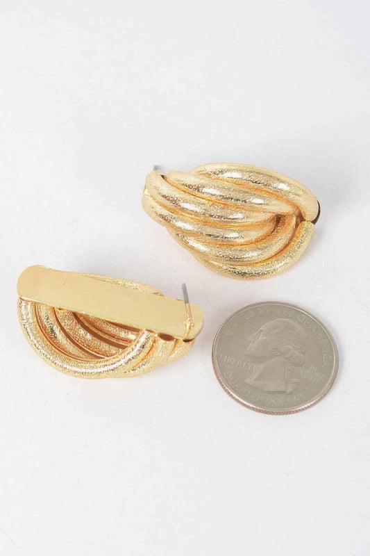 Metal Stud Earring