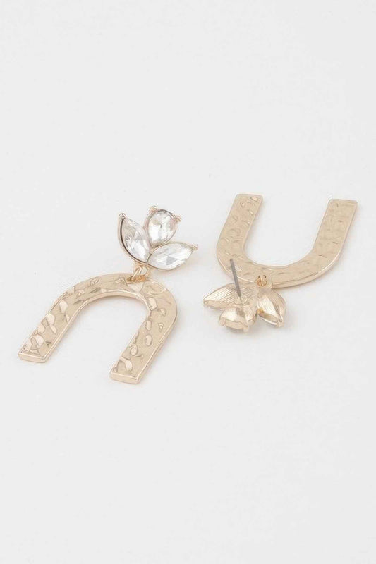 Hammered Arch Earrings