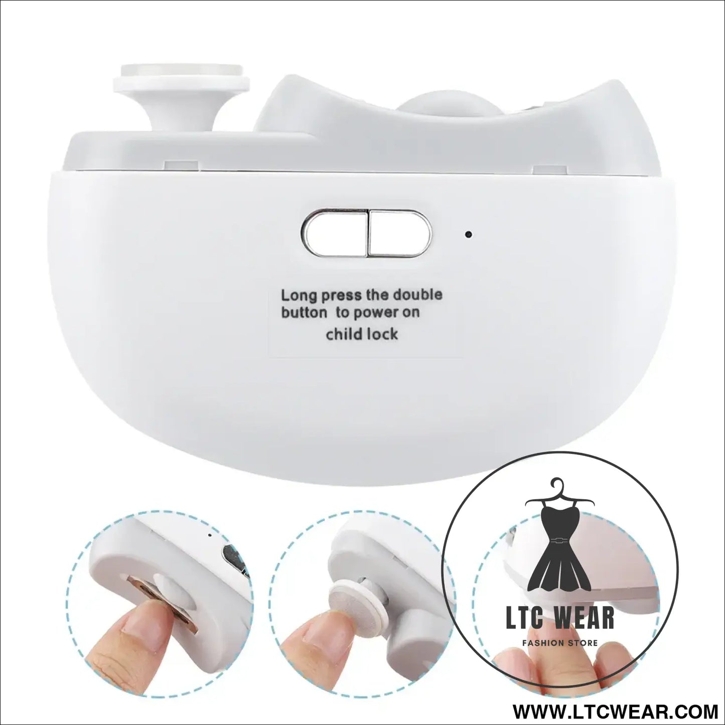 Automatic Nail Trimmer with Light - Safe & Efficient - L.T.C Wear Online Fashion Store
