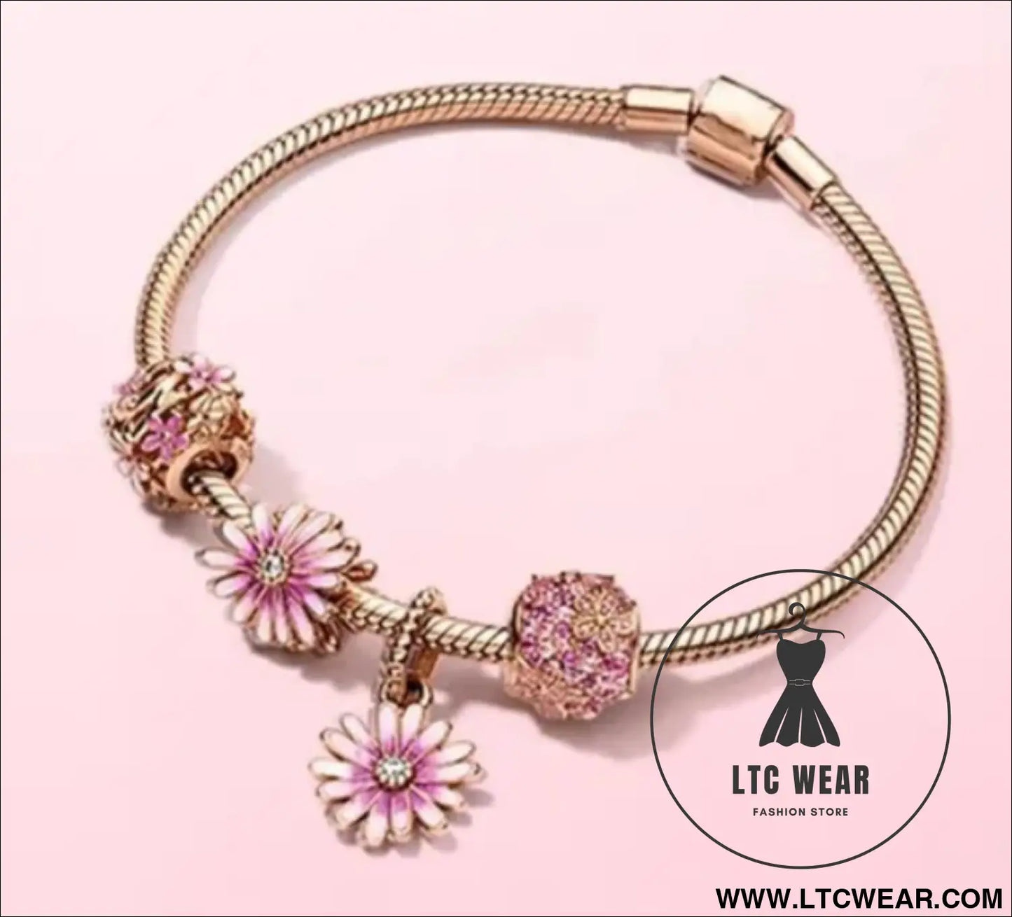 Bracelet hollow galaxy rose gold series daisy series bracelet