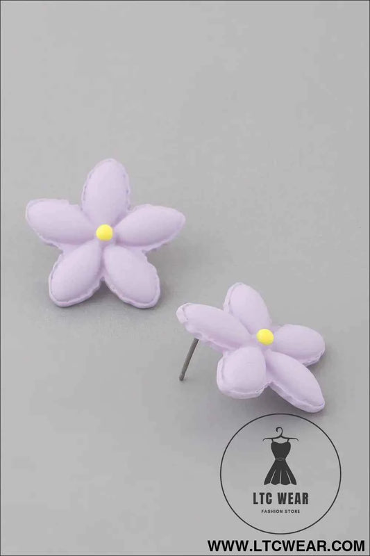 Bright Flower Stud Earrings