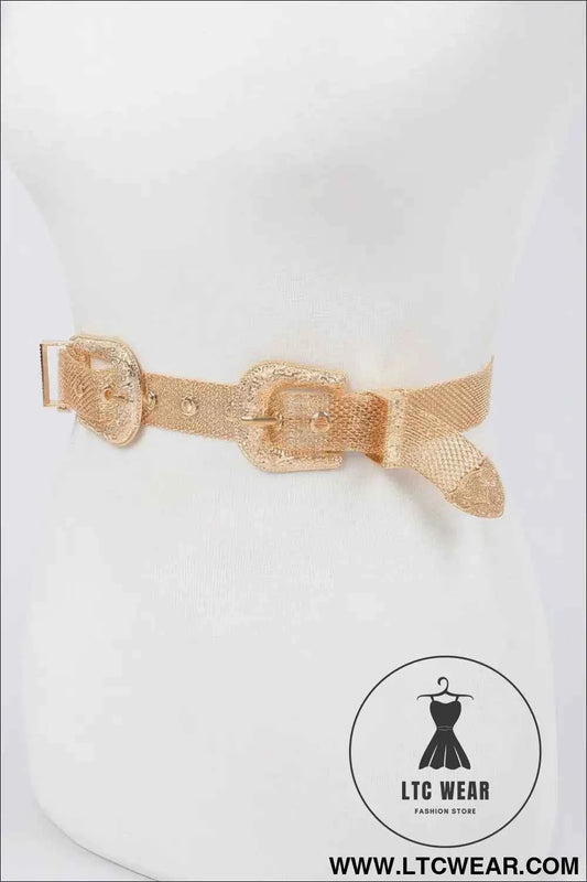 Chainlink Iron Buckle Belt