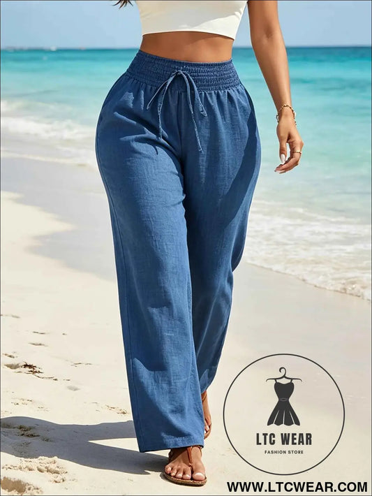 Chic WideLeg Flowy Pants for All Seasons