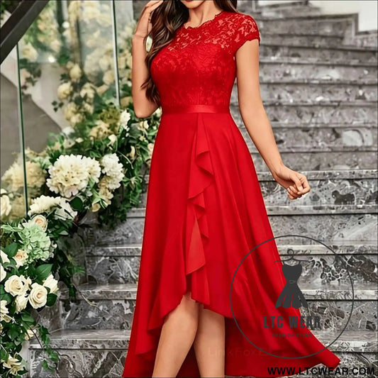 Elegant Modest Wedding Guest Bridesmaid Dresses