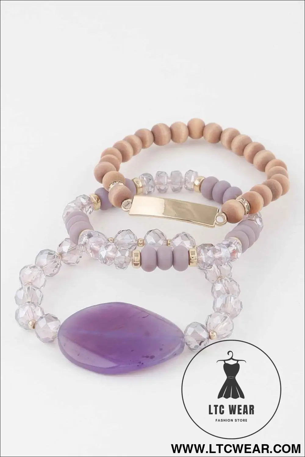 Giant Stone Bead Bracelet