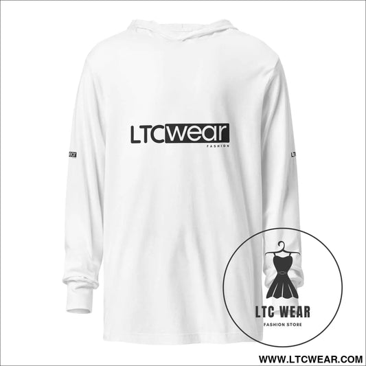 Hooded long-sleeve tee