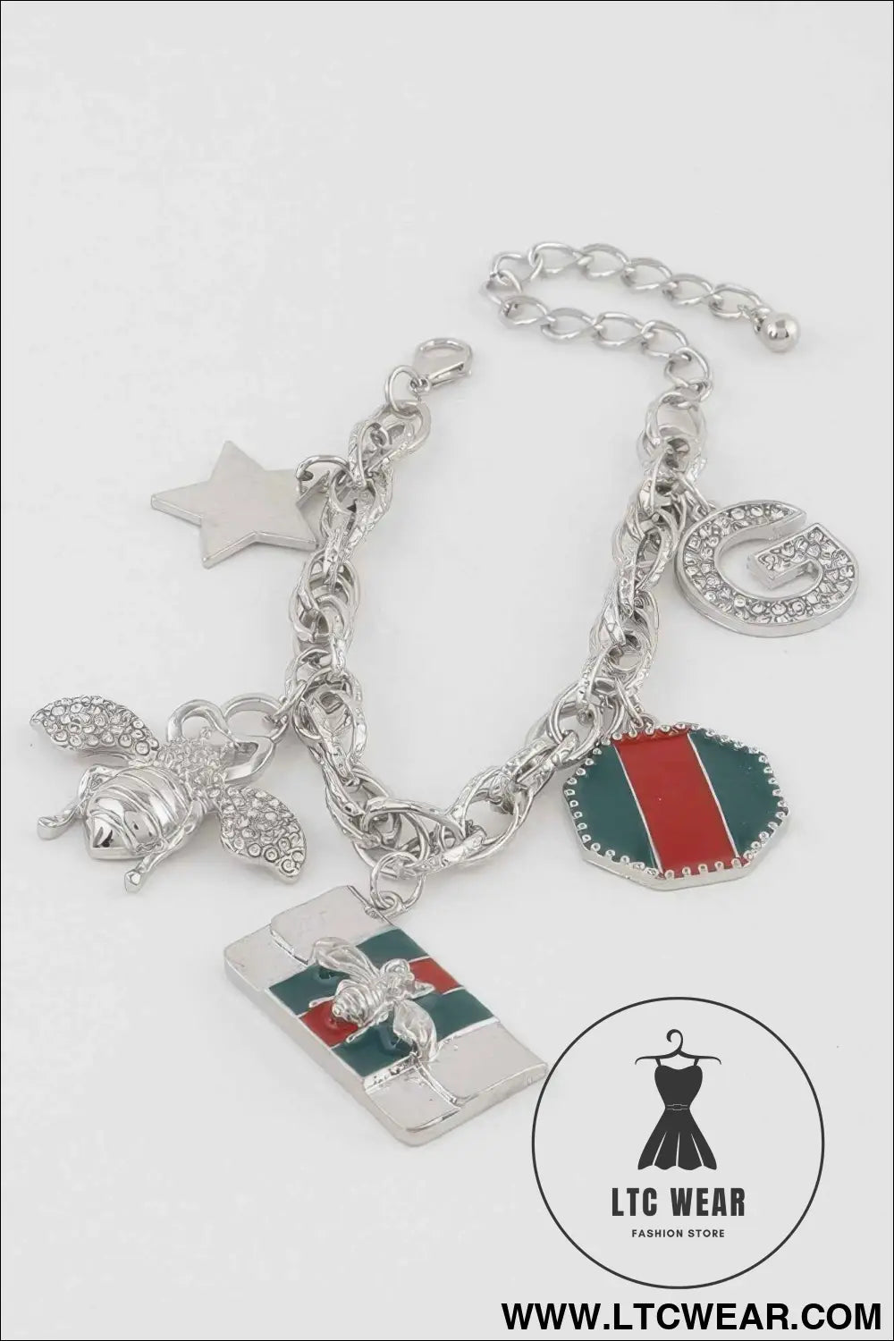 Killer Bee Charms Bracelet