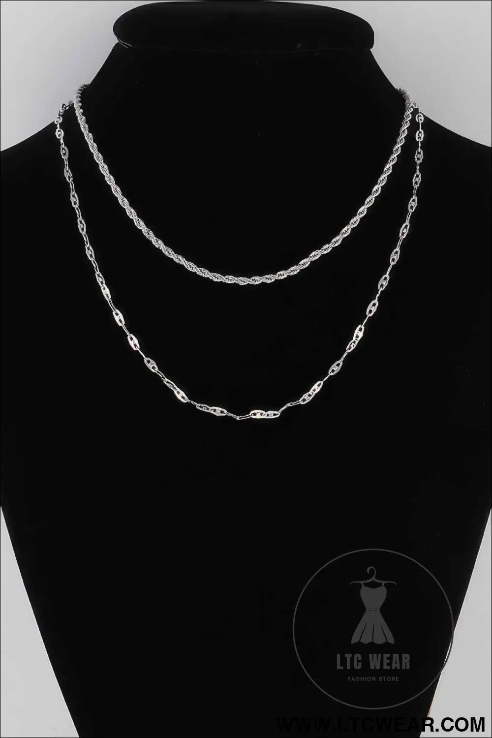 Link N Rope Chain Necklace