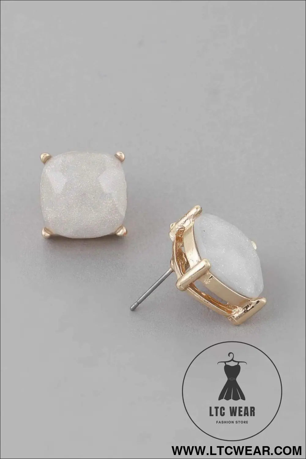 Luxury Square Stud Earrings