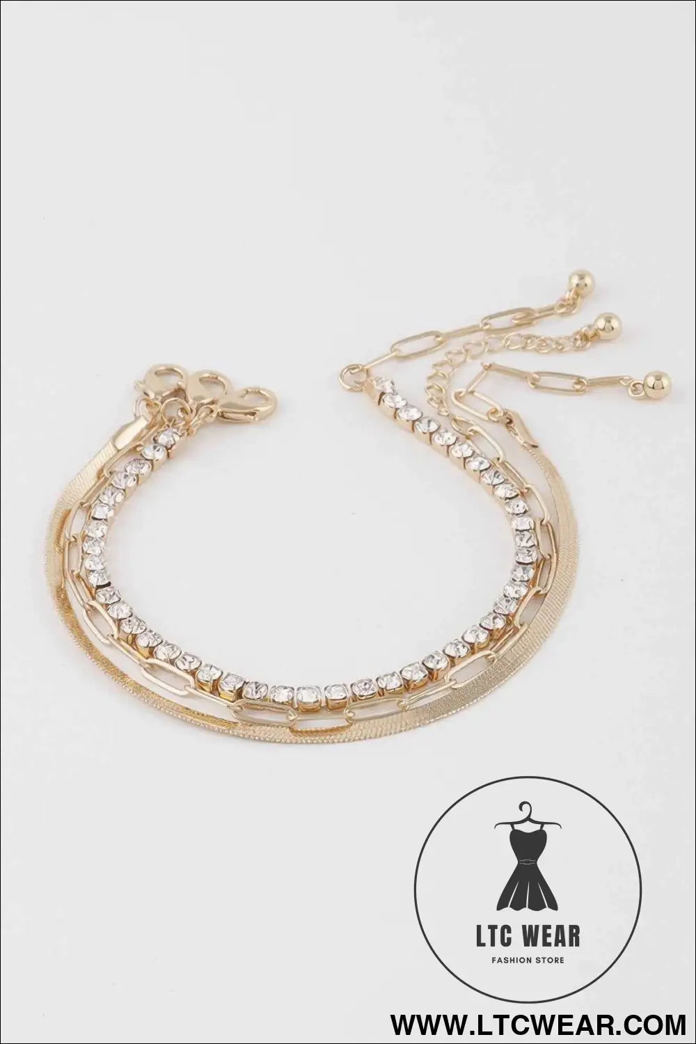 Multi Rhinestone Bracelet