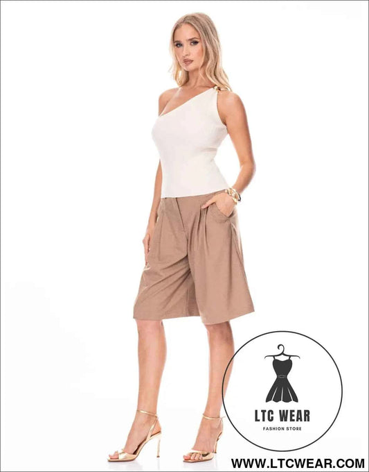 One Shoulder Top for Effortless Style and Comfort