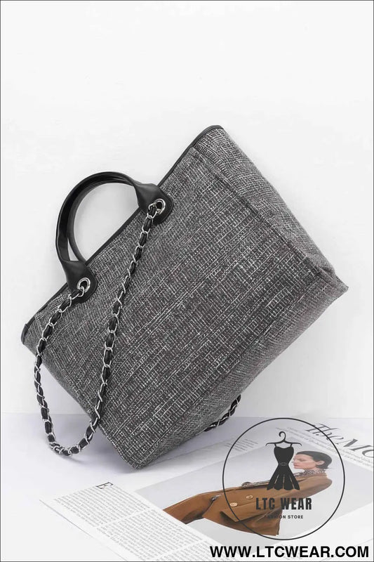 Simple Daily Shoulder Strap Tote Bag
