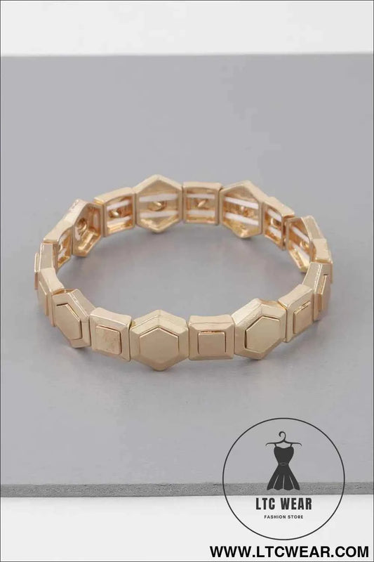 Solid Geometric Bracelet