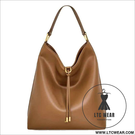 Suede Tote Bag for Women, Large Capacity Commute Crossbody Bucket Bag