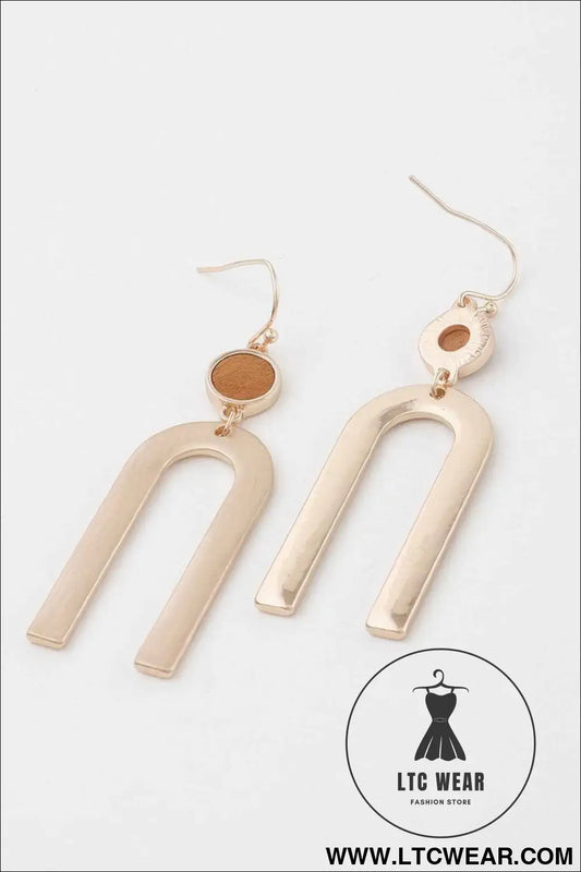 Textured Arch Earrings