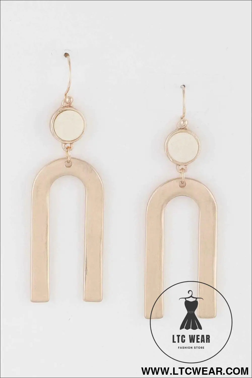 Textured Arch Earrings