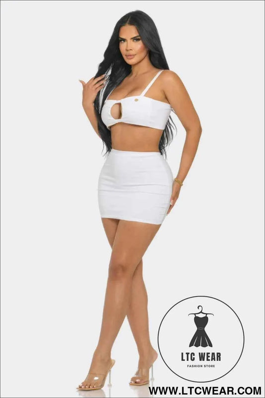 Top And Skirt Set