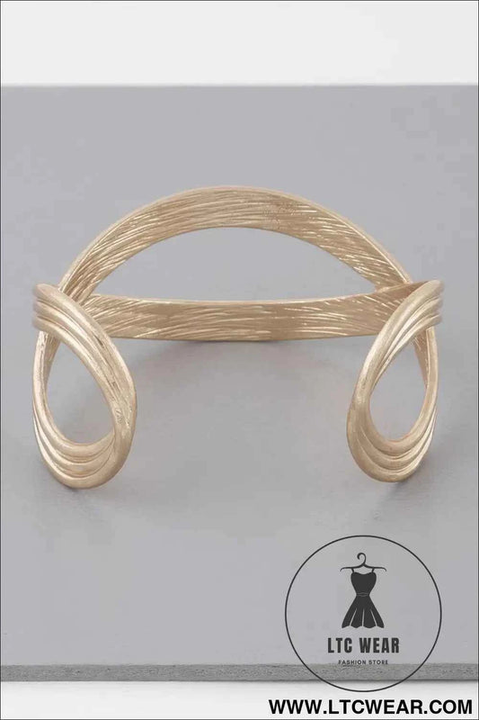 Twisted Open Cuff Bracelet