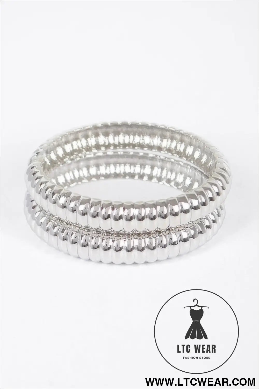 Two Pieces Set Metal Bangle