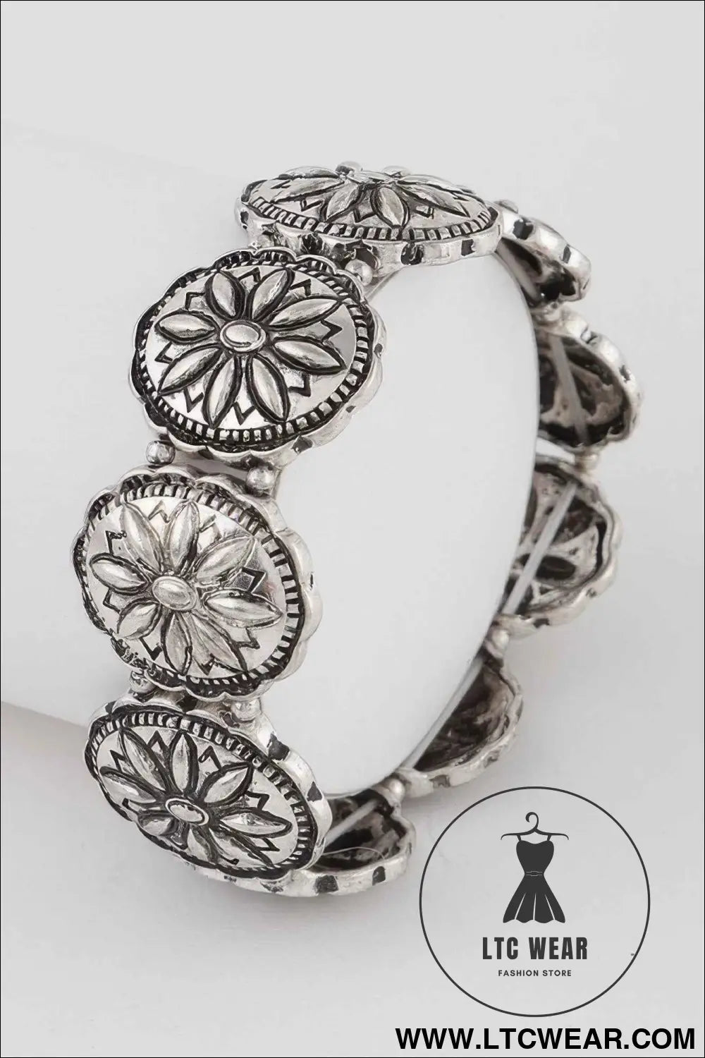 Vintage Flower Bracelet