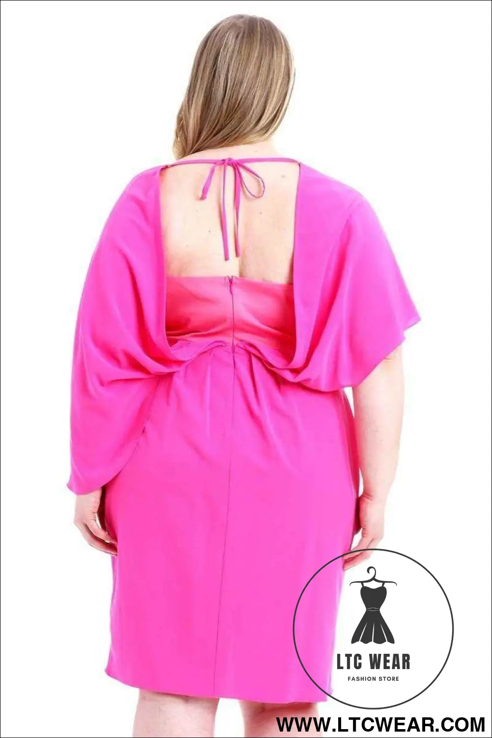 Woven Fabric Stretch Dress