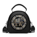 Women's Bag Multi-layer Large Capacity Vintage Shoulder Crossbody Bag Casual Commute Versatile Tote Bag