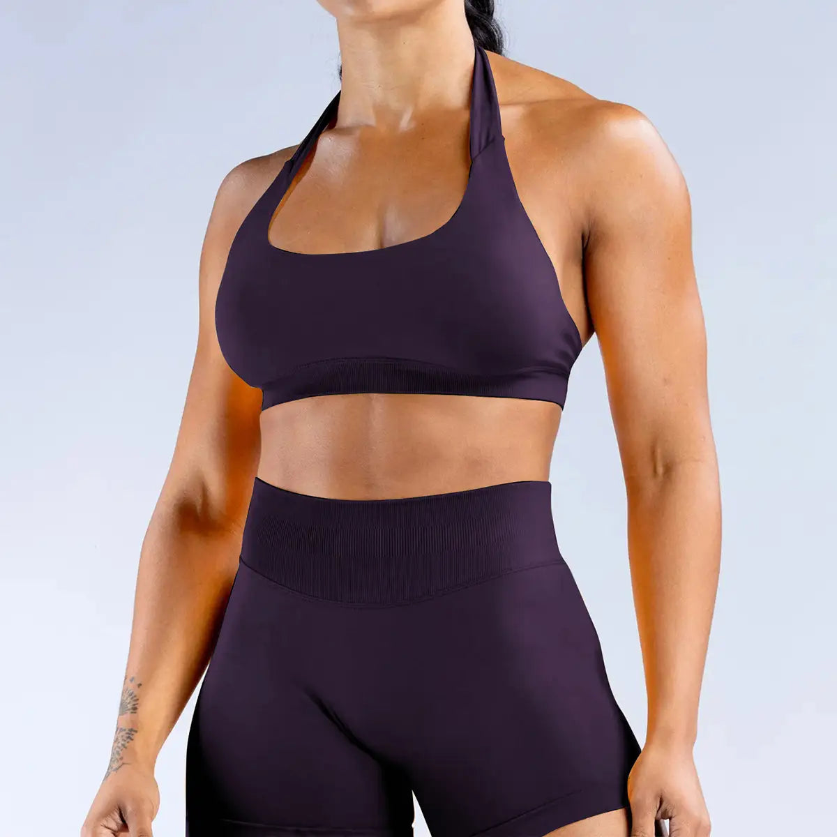 Flex & Flow: Backless Shock-Absorbing Yoga Bra Set