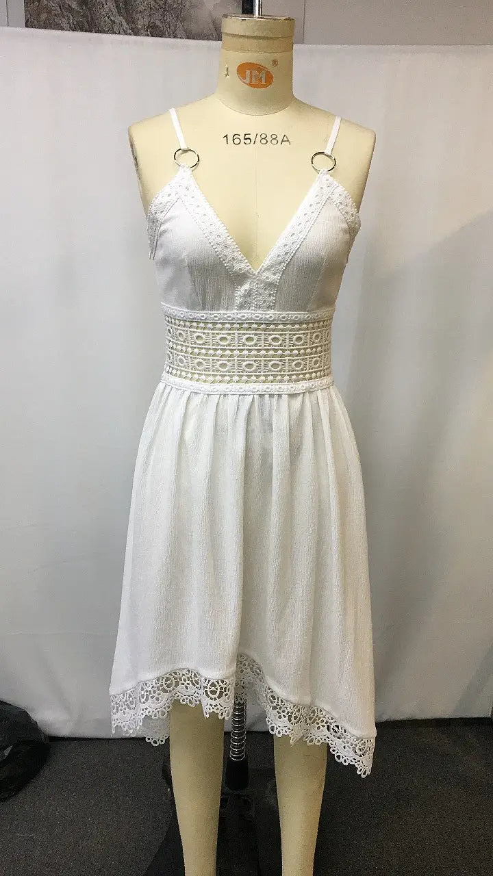 Effortless Western Ranch Strap Dress for Summer Vibes