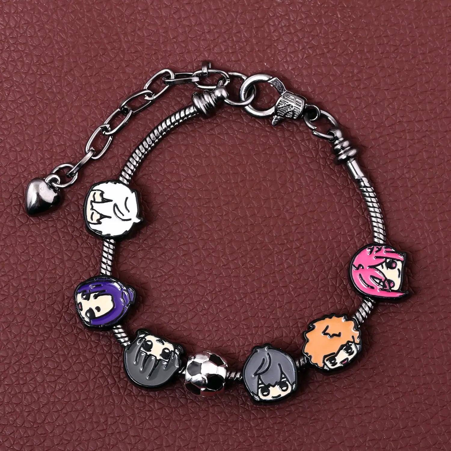 Blue prison diy bracelet national god renjaku senkiri hyoma kirishima ryosuke kiyoshi cartoon metal diy bracelet