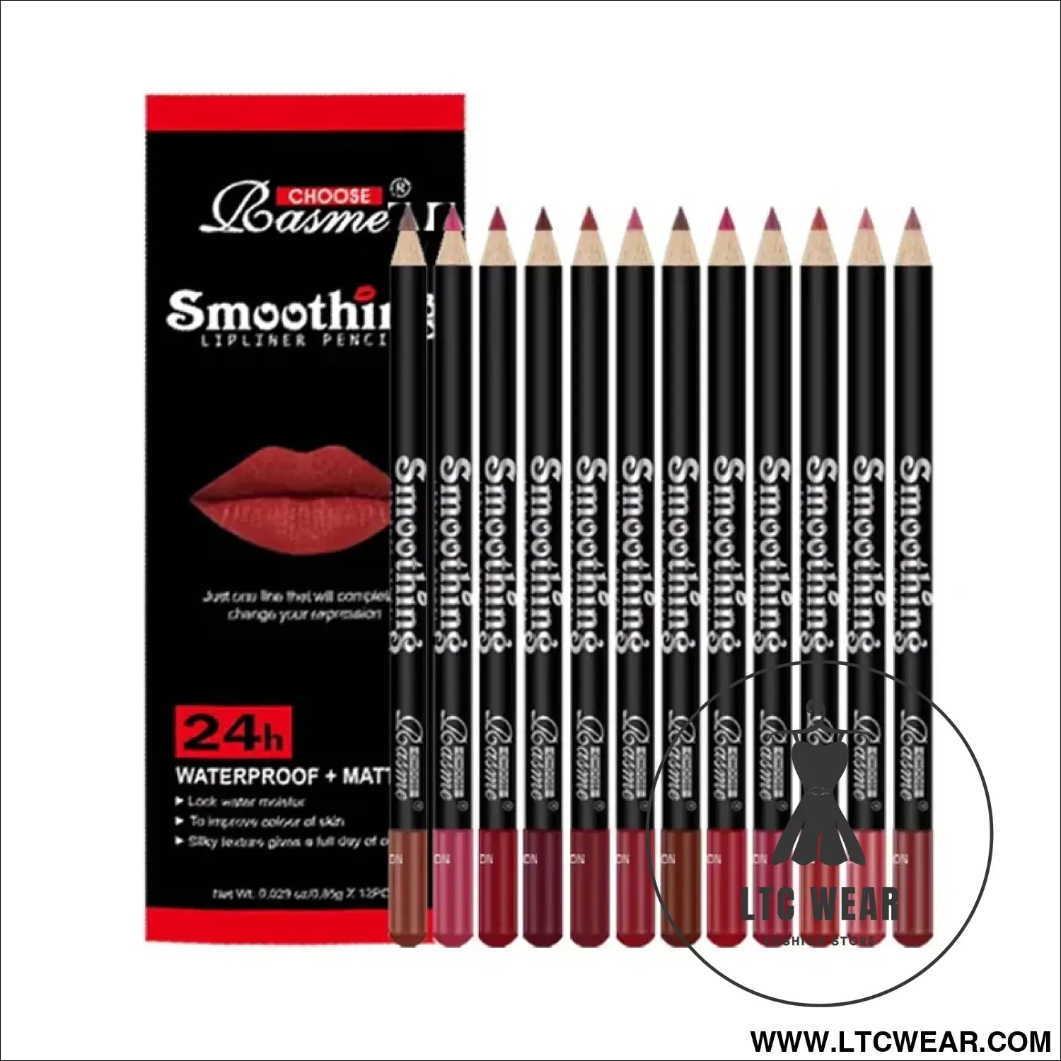 12-Piece Lipstick Set: Perfect Valentine's Day Gift - L.T.C Wear Online Fashion Store