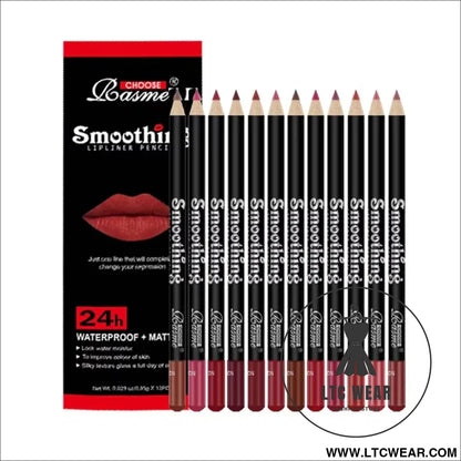 12-Piece Lipstick Set: Perfect Valentine's Day Gift - L.T.C Wear Online Fashion Store