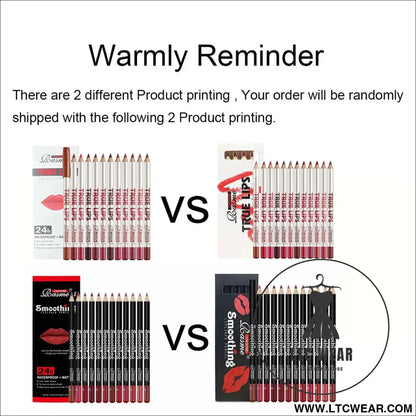 12-Piece Lipstick Set: Perfect Valentine's Day Gift - L.T.C Wear Online Fashion Store