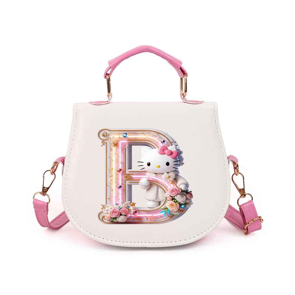 Hello Kitty 26Letter Crossbody Bag Chic AllSeason Style