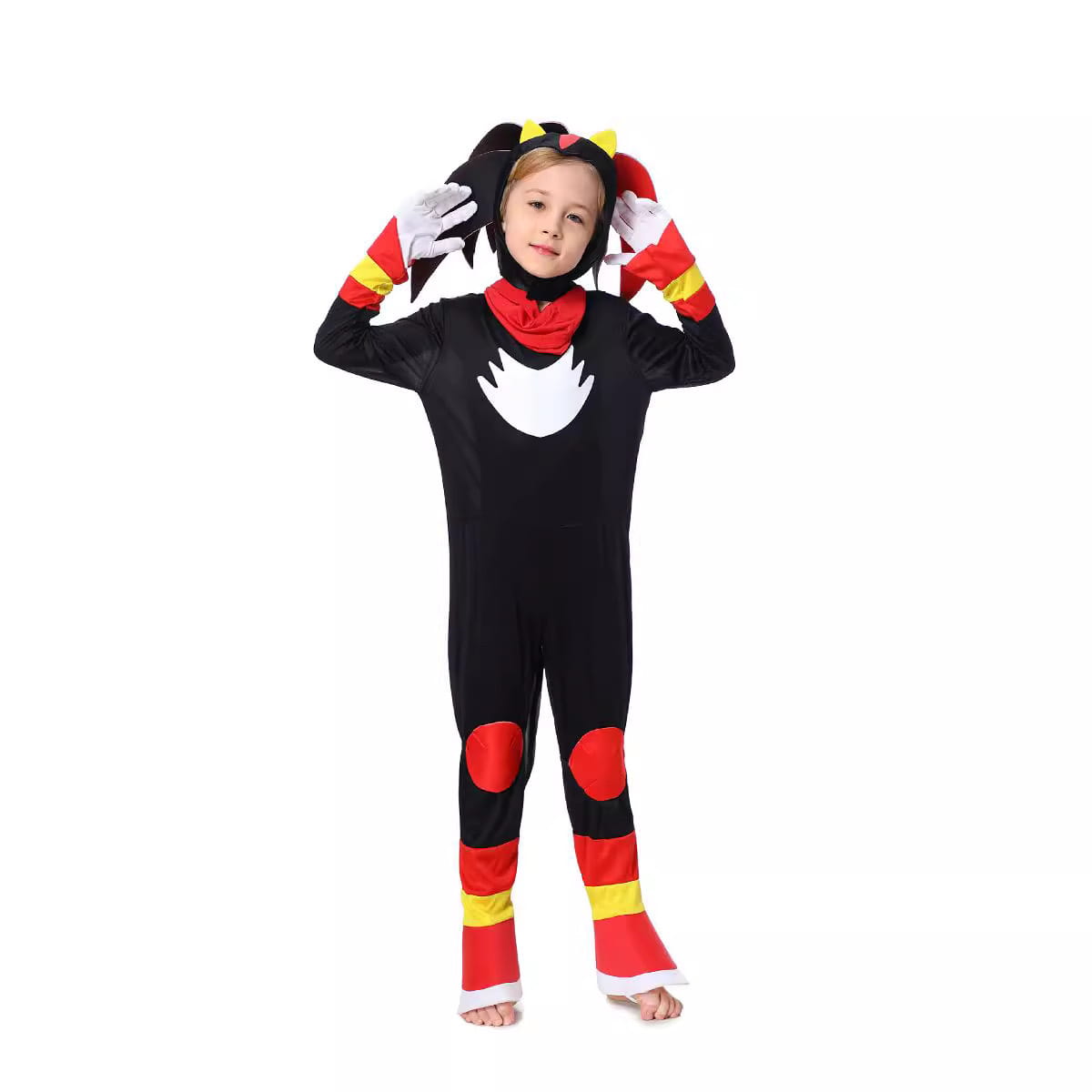 Halloween costume hedgehog blue sonic costume super sonic the hedgehog performance outfit