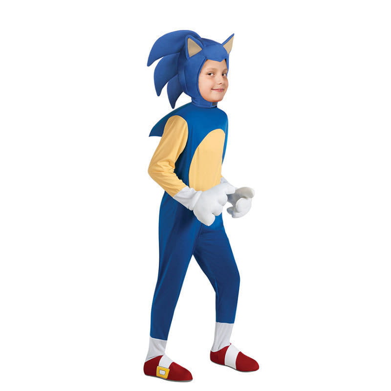 Halloween costume hedgehog blue sonic costume super sonic the hedgehog performance outfit