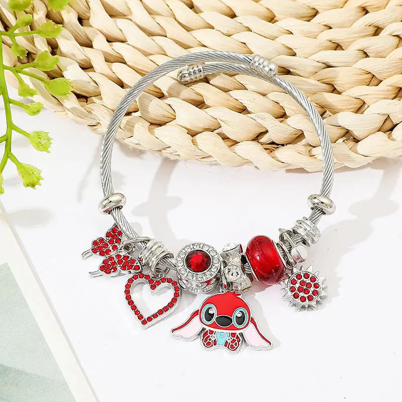 Stitch cartoon character bracelet wholesale