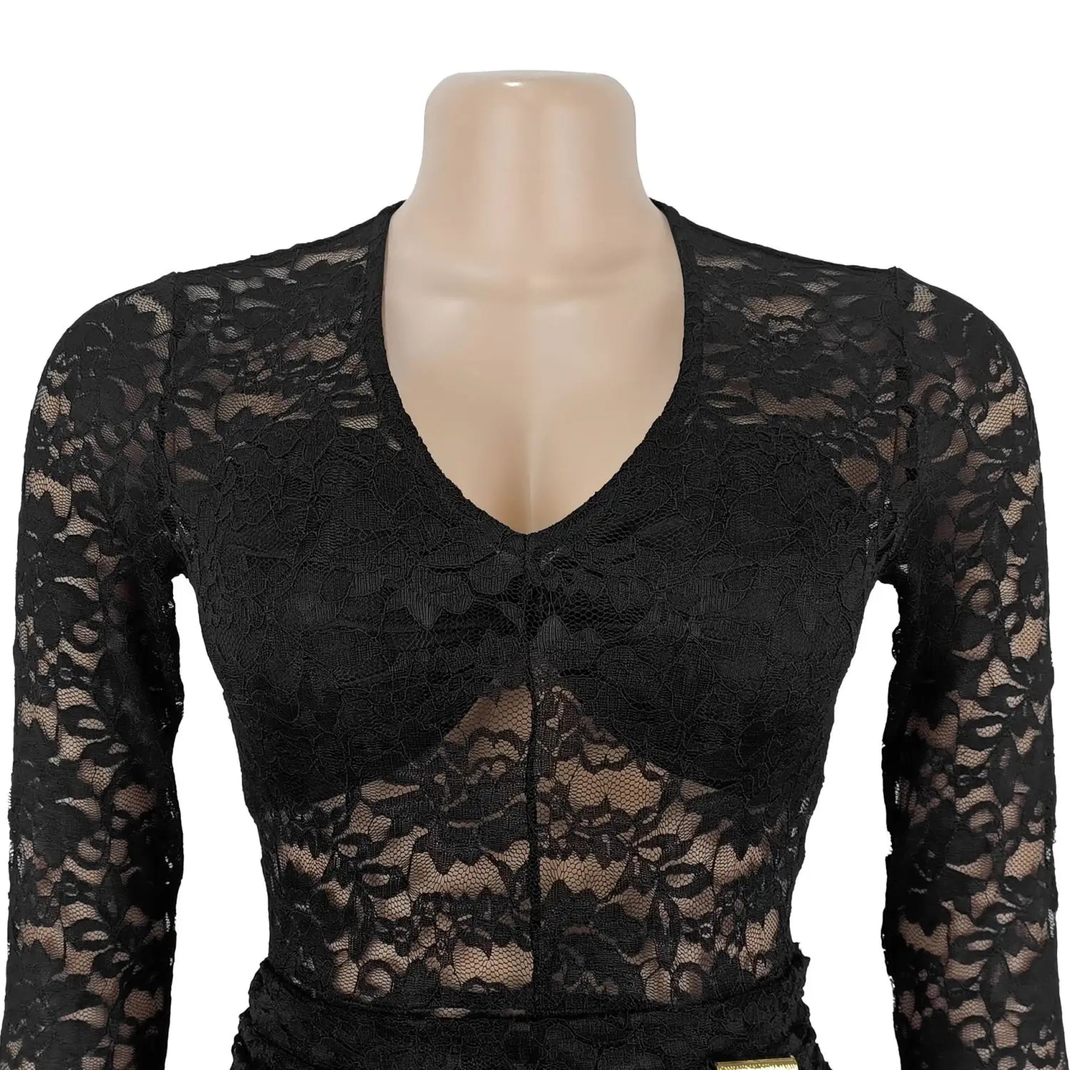 Fashion women’s sexy sheer lace jumpsuit underwear set