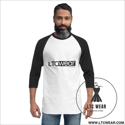 3/4 sleeve raglan shirt