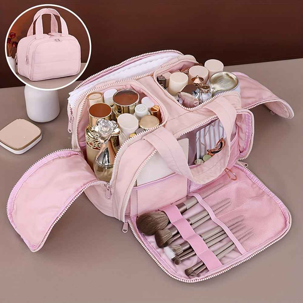 Large Capacity Portable Toiletry  Medicine Travel Organizer Bag
