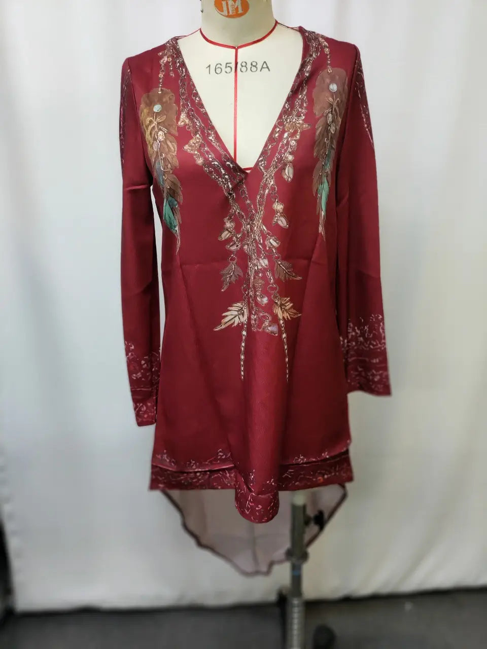 Style Vintage Prairie Ethnic Loose Fit Boho Dress