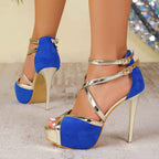 Chic Stiletto Heels HighEnd Versatile Party  Event Shoes