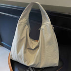 Chic Nylon Commuter Bag Large Soft Washable  Fashionable