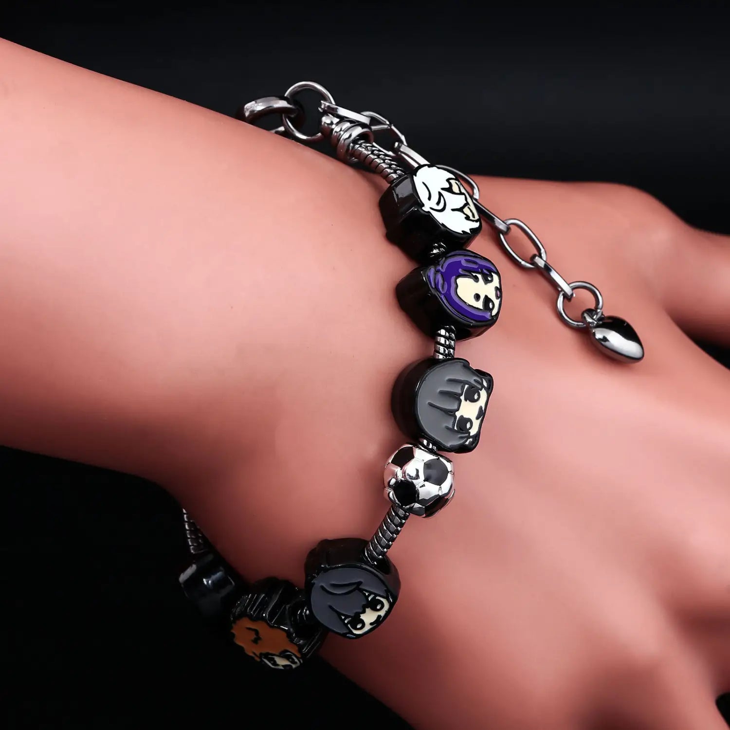 Blue prison diy bracelet national god renjaku senkiri hyoma kirishima ryosuke kiyoshi cartoon metal diy bracelet
