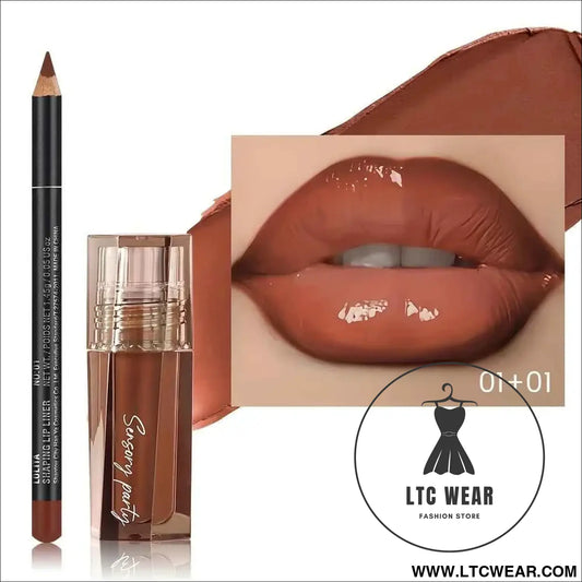 3D Lip Contour Kit: Hydrating Gloss & Liner Duo